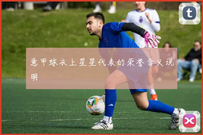 意甲球衣上星星代表的荣誉含义说明